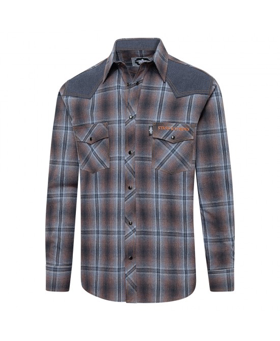 Mens western clearance flannel shirts